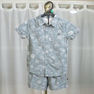 Gerber Modern Moments Blue Farm Toile Stripe 2-Piece Set